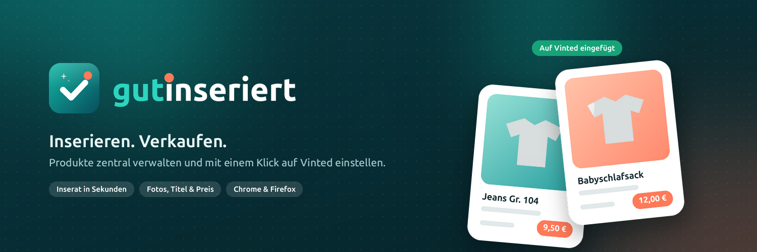 gutinseriert – Inserieren. Verkaufen.